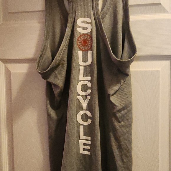 Nike Tops - new SOULCYCLE Nike DRI-FIT Tank Top Gray Women’s Size Large Medium